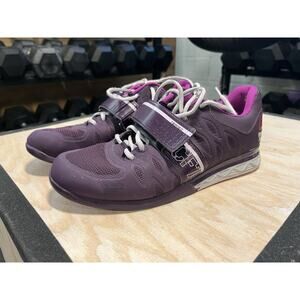 Reebok Womens R Crossfit Lifter 2 Training Shoes Purple White V65906 Lace Up 9